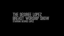 Sexy Latina Desiree Lopez shows off her big breasts